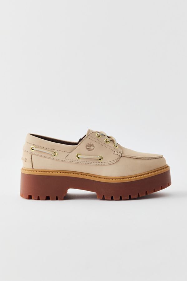 Slide View: 2: Timberland Stone Street Boat Shoe