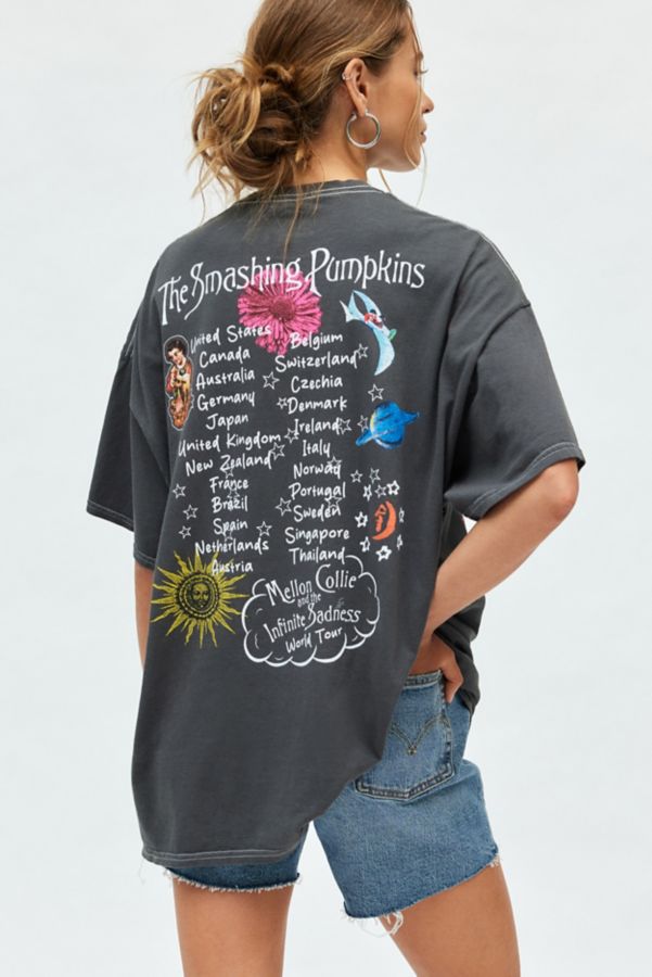 Slide View: 2: Smashing Pumpkins Tour Graphic T-Shirt Dress