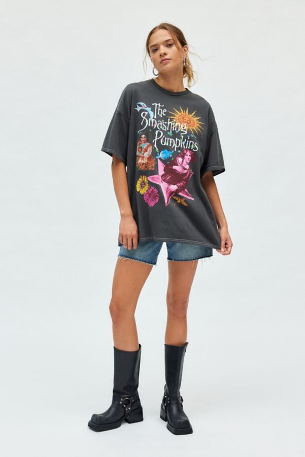 Slide View: 3: Smashing Pumpkins Tour Graphic T-Shirt Dress