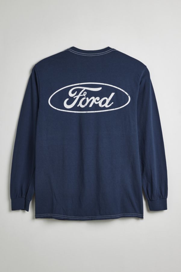 Slide View: 1: Ford Mustang Long Sleeve Graphic Tee