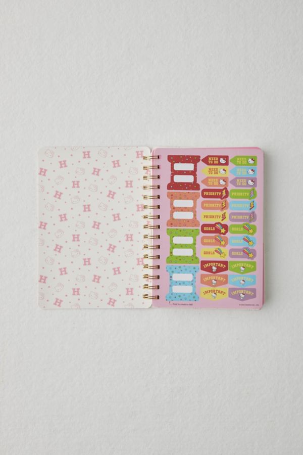 Slide View: 2: Sanrio Hello Kitty Spiral Notebook