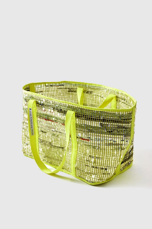 Slide View: 1: ANYBAG Recycled Weekender Woven Tote Bag