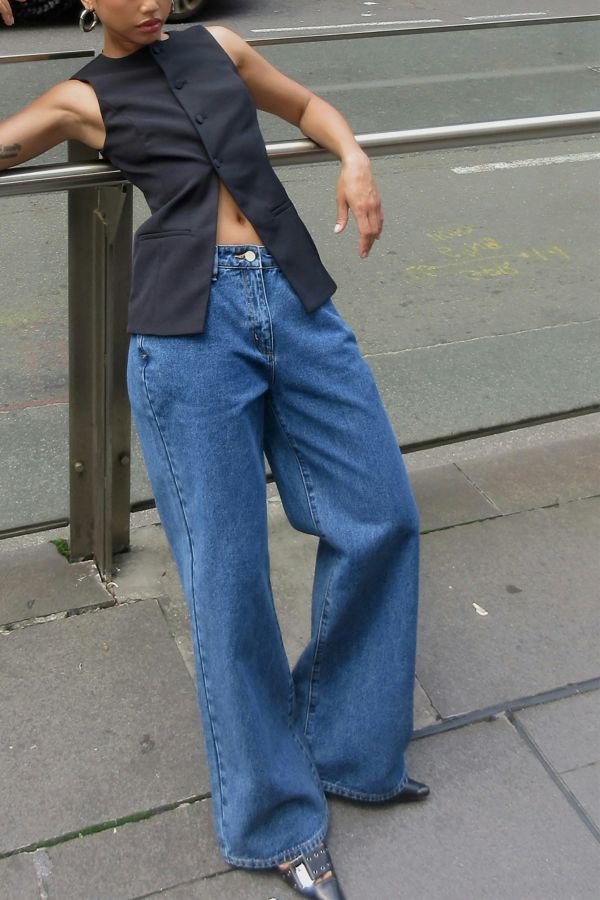 Slide View: 1: Abrand 95 Baggy Petite Jean