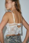 Thumbnail View 5: Out From Under Just Peachy Floral Lace Babydoll Bra Top