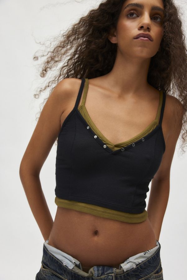 Slide View: 3: Camisole BDG Brooke à Double Couche