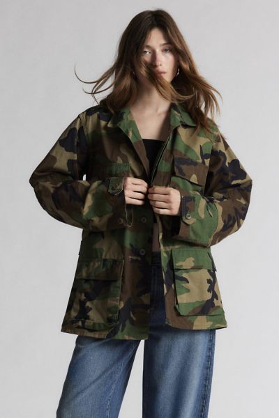 Urban Renewal Vintage Standard Camo Jacket