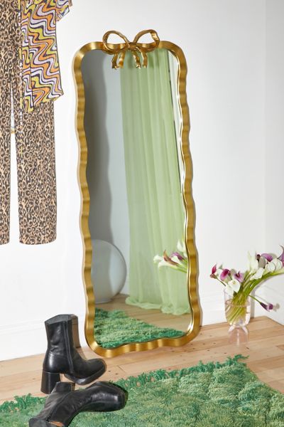 Eloise Bow Floor Mirror