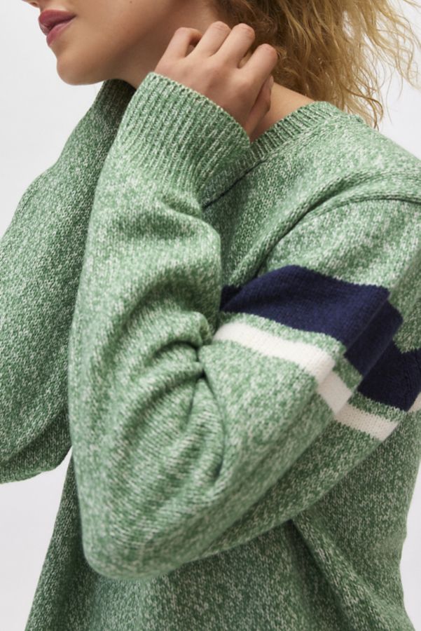 Slide View: 3: BDG Oaklyn Oversized Crew Neck Pullover Sweater