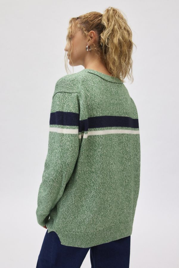 Slide View: 4: BDG Oaklyn Oversized Crew Neck Pullover Sweater