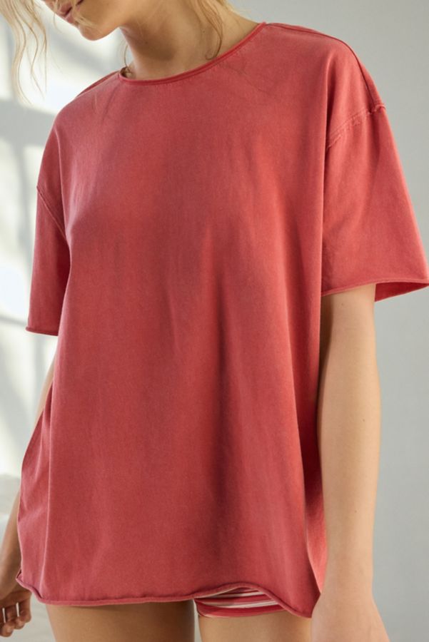 Slide View: 2: Out From Under Taylor Oversized Crew Neck Tee