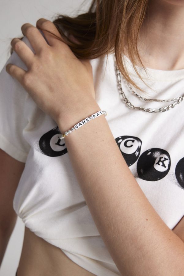 Slide View: 1: Bracelet Perlé Little Words Project UO Exclusif Jour de Match