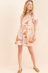 Thumbnail View 4: Girl & The Sun Avery Mini Puff Sleeve Dress