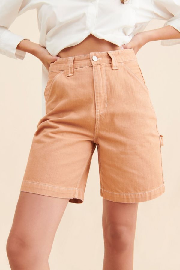 Slide View: 3: ZGY DENIM Hi Carpenter Shorts