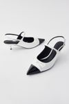 Thumbnail View 1: Charles & Keith Bow Slingback Kitten Heel