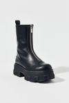 Thumbnail View 4: Charles & Keith Two-Tone Zip-Up Platform Boot