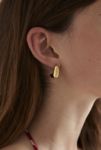 Thumbnail View 1: 14k Gold Plated Dome Drop Earring