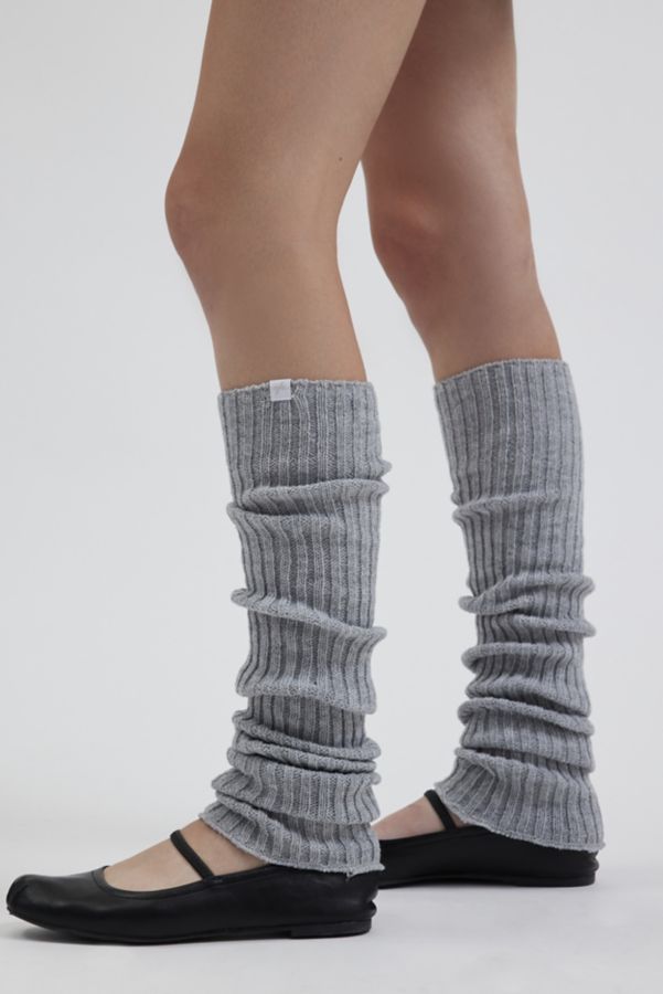 Slide View: 1: Out From Under Ribbed Knit Leg Warmer