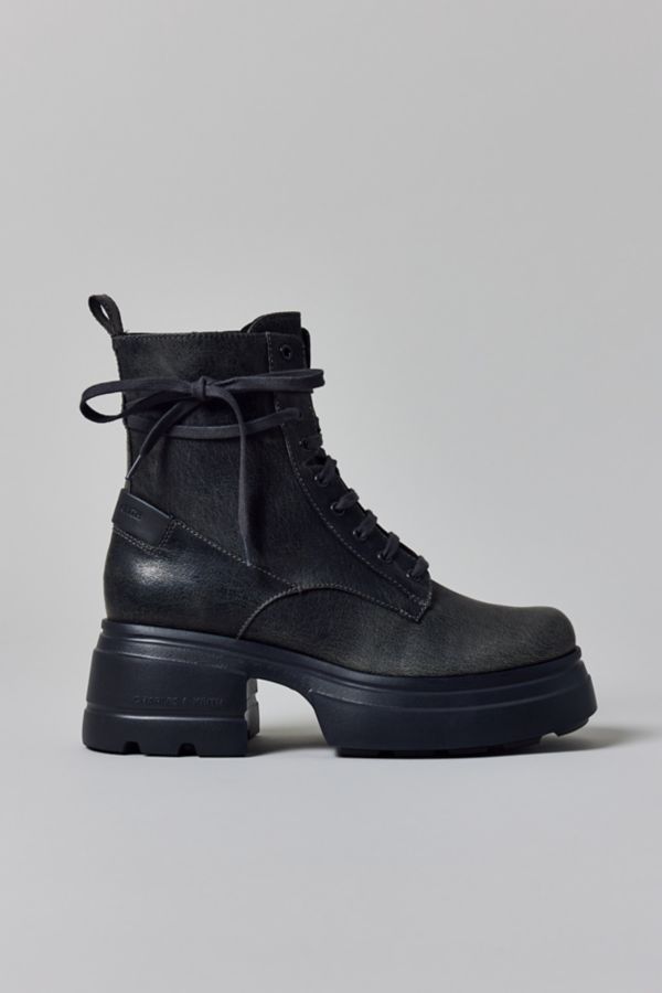 Slide View: 3: Charles & Keith Wrapped Moto Boot