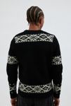 Thumbnail View 2: Schott Wool Blend Patterned Crew Neck Sweater