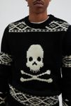 Thumbnail View 4: Schott Wool Blend Patterned Crew Neck Sweater