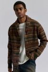 Thumbnail View 1: Schott Fair Isle Wool Blend Cardigan