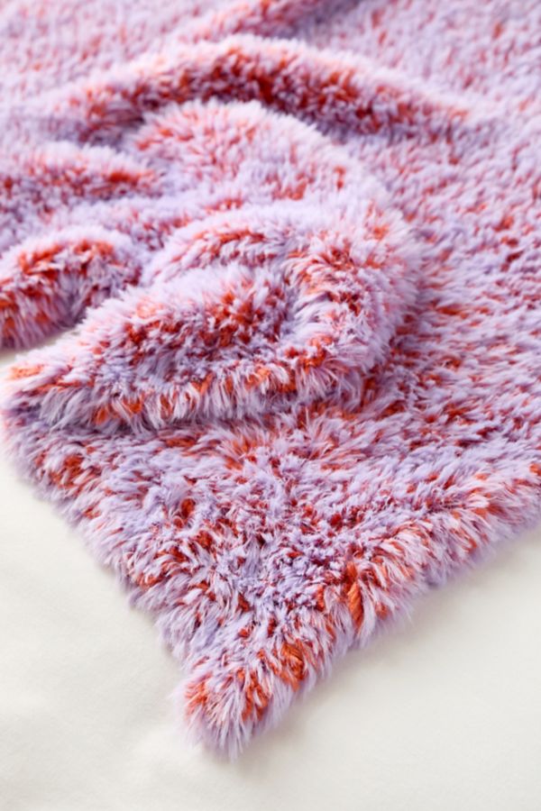 Slide View: 2: Monster Faux Fur Throw Blanket