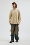 Thumbnail View 3: Levi’s® Battery Cable Knit Crew Neck Sweater