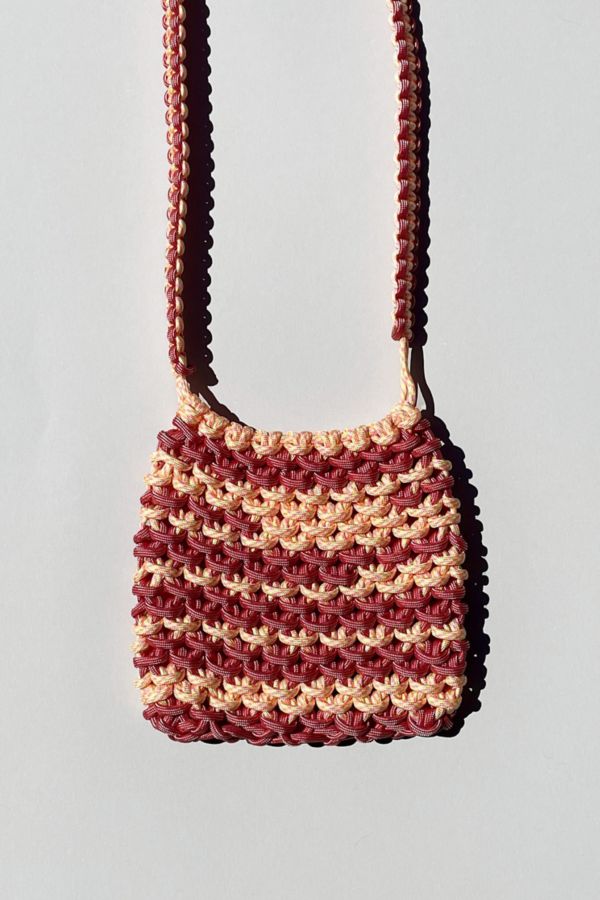 Slide View: 2: My Tumbleweeds Small Paracord Crossbody Bag