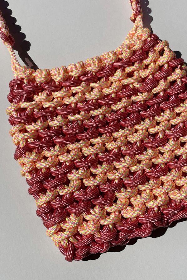 Slide View: 4: My Tumbleweeds Small Paracord Crossbody Bag