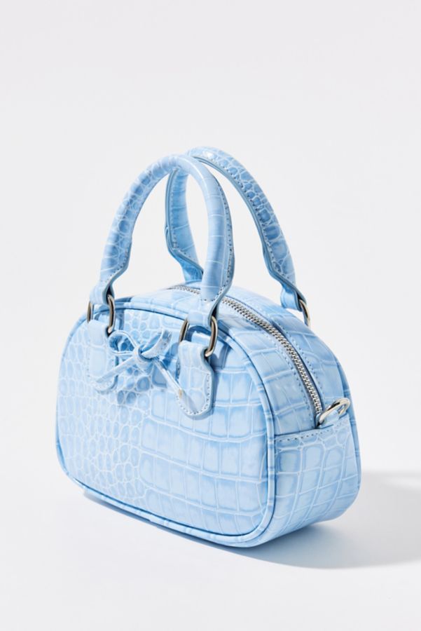 Slide View: 3: Kimchi Blue Bow Mini Bowler Bag