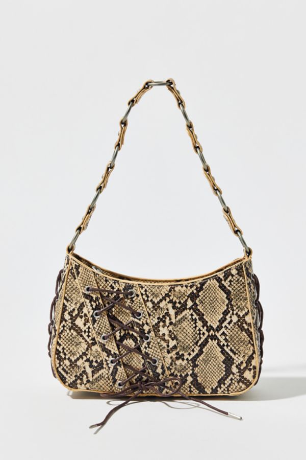 Slide View: 2: Silence + Noise Kez Boho Laced Bag