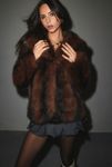 Thumbnail View 1: Silence + Noise Yavonne Faux Fur Coat