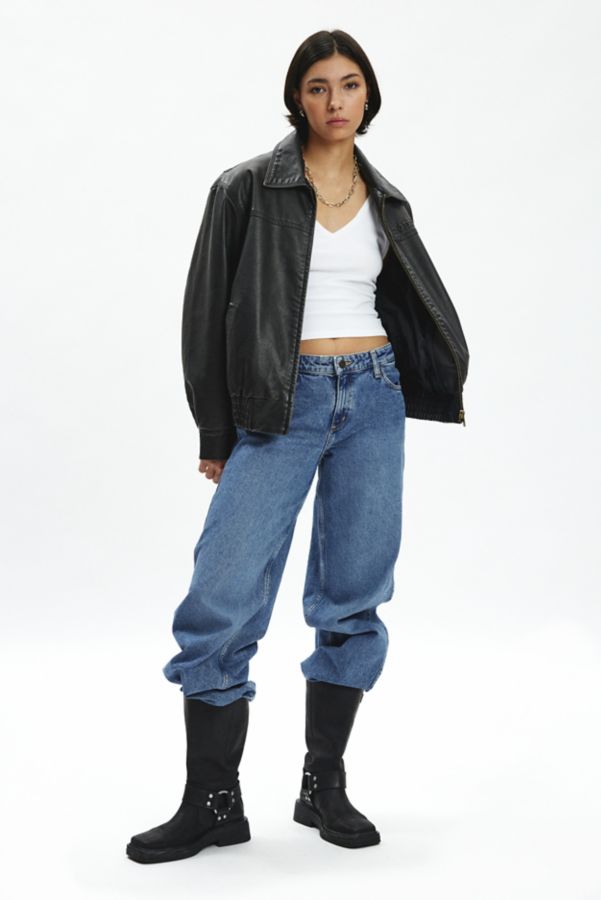 Slide View: 2: GUESS JEANS G11 Wide Leg Jean