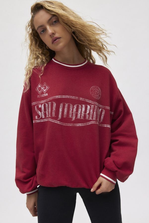 Slide View: 1: Monaco Riviera Crew Neck Sweatshirt