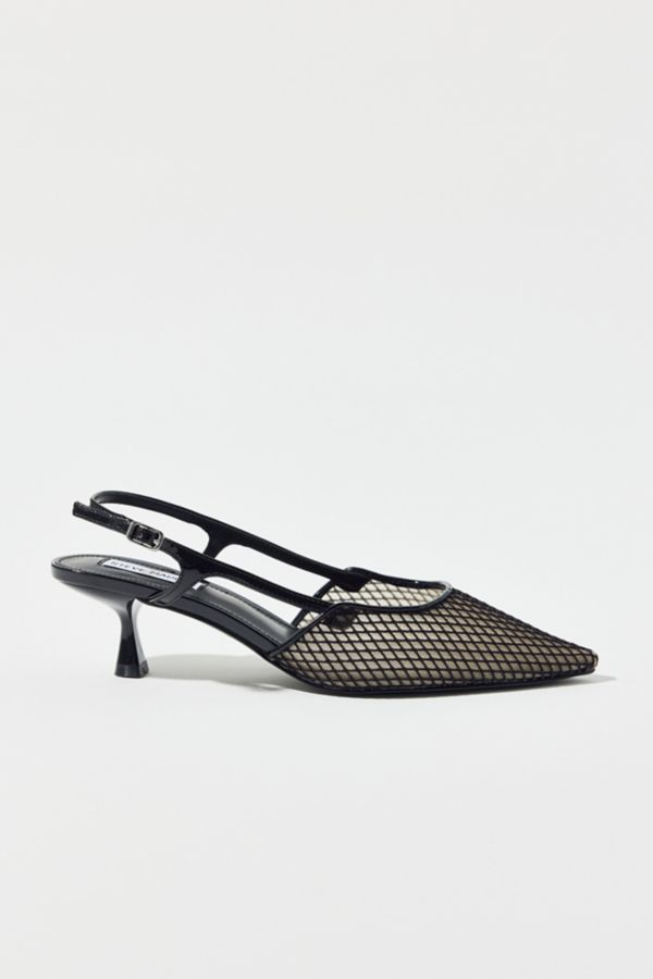 Slide View: 2: Steve Madden Legaci Mesh Kitten Heel