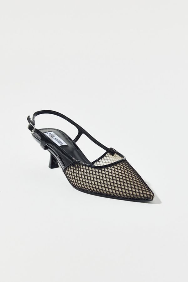 Slide View: 3: Steve Madden Legaci Mesh Kitten Heel