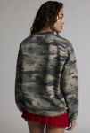 Thumbnail View 3: Star Applique Graphic Camo Crew Neck Sweatshirt