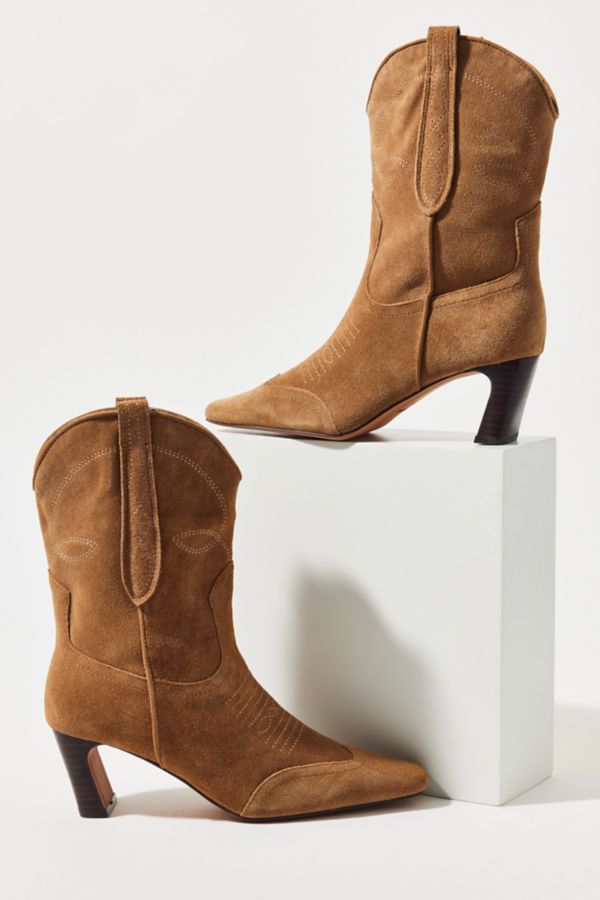 Slide View: 1: Steve Madden Josefine Western Boot