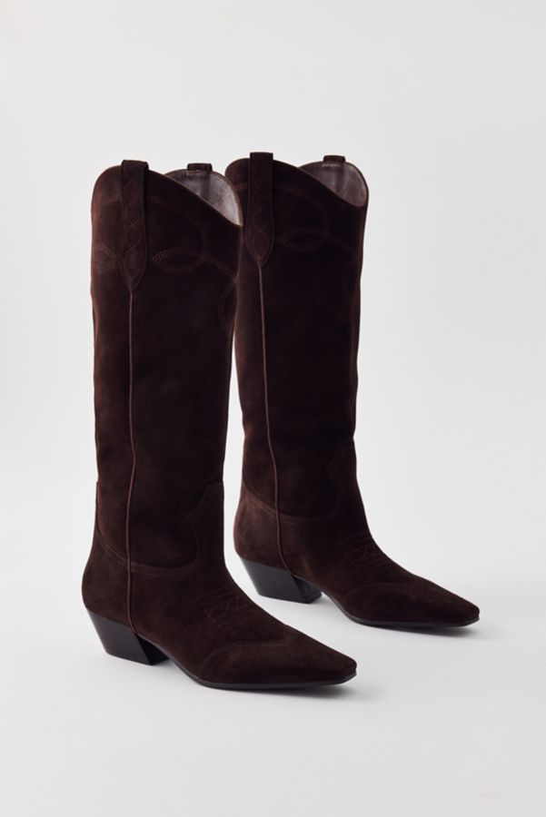 Slide View: 1: Steve Madden Dollie Western Boot