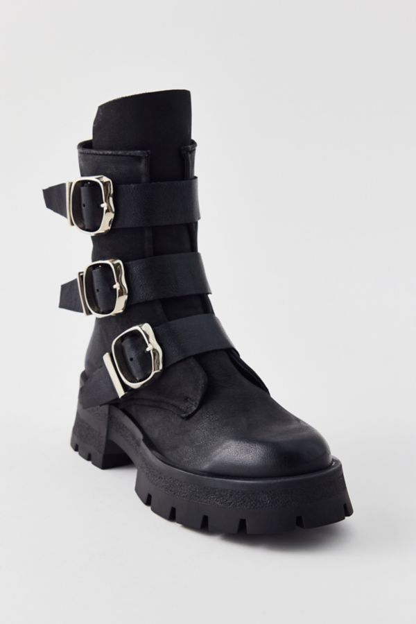 Slide View: 4: Steve Madden Roland Moto Boot