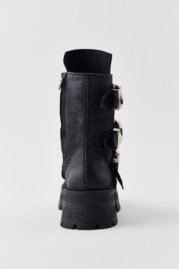 Slide View: 5: Steve Madden Roland Moto Boot