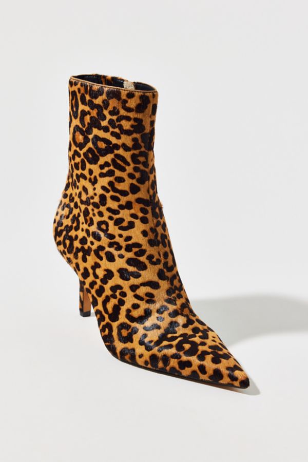 Slide View: 3: Steve Madden Alston Leopard Print Ankle Boot