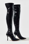 Thumbnail View 1: Steve Madden Lorinda Faux Leather Over-The-Knee Boot