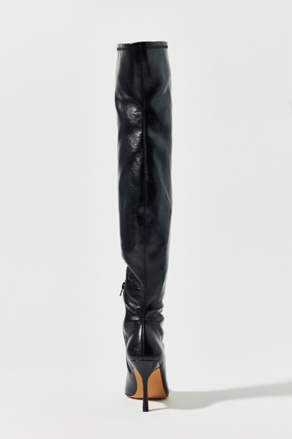 Slide View: 4: Steve Madden Lorinda Faux Leather Over-The-Knee Boot