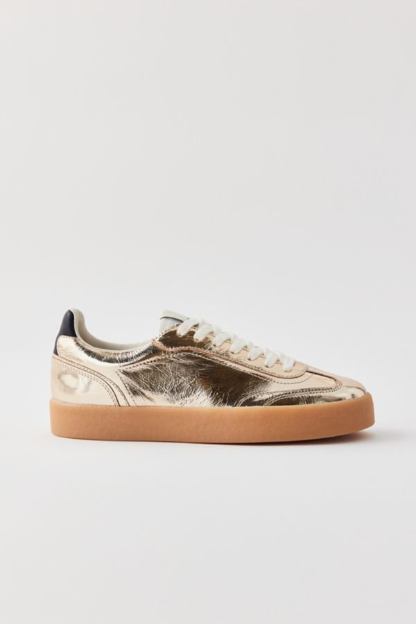 Slide View: 2: Steve Madden Tux Gold Sneaker