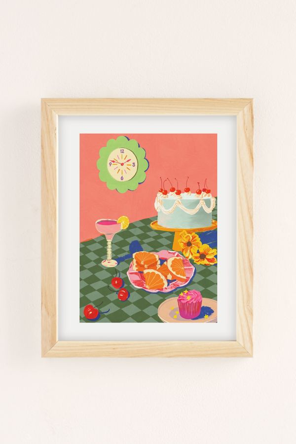 Slide View: 2: Gigi Rosado Sunday Still Life Art Print