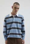 Thumbnail View 1: UO Richmond Striped Raw Hem Rugby Shirt