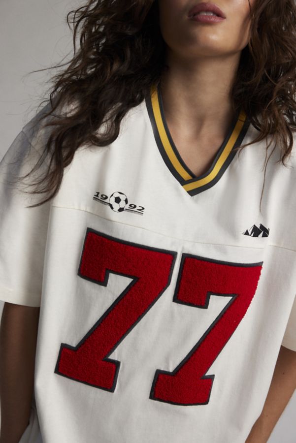 Slide View: 4: Cairo Oversized V-Neck Jersey Tee