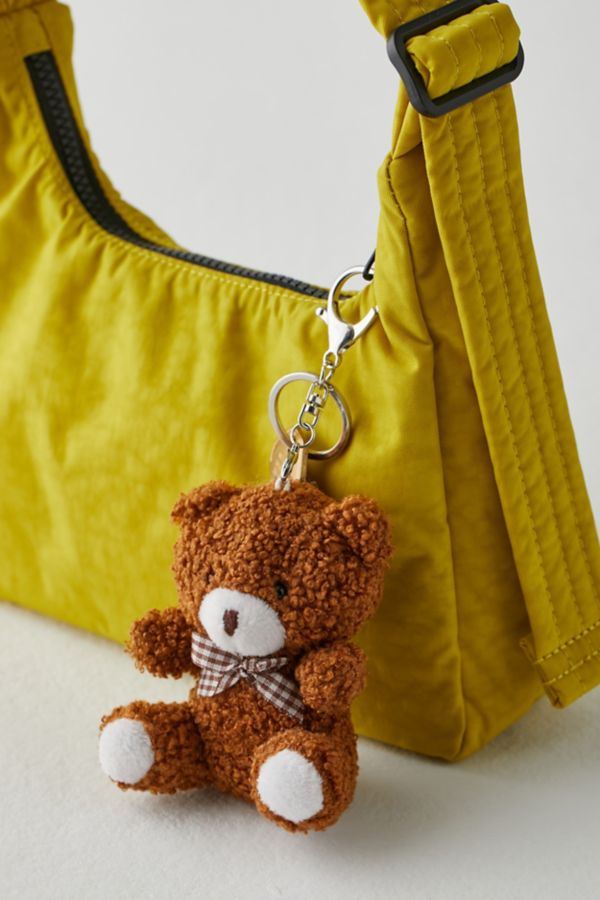 Slide View: 4: Bear Plushie Keychain