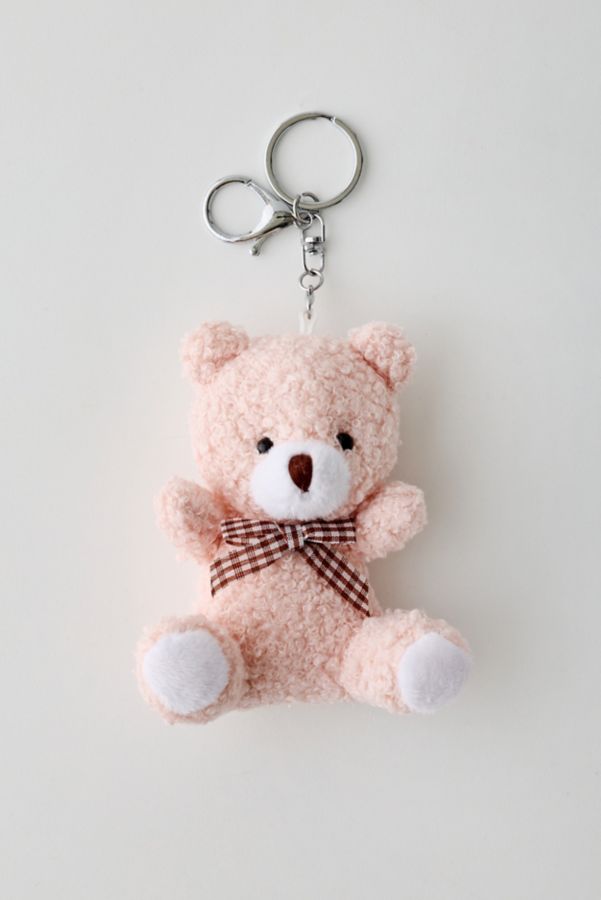 Slide View: 2: Bear Plushie Keychain